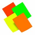 Fluorescent Sticker Paper, A4 For Laser jet Printer. 