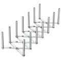 IKEA VARIERA Pot Lid Organiser, Stainless Steel. 