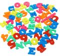 48Pcs - Plastic Mini Alphabet Tiles - Early Educational Plastic Colorful Tile - Building Blocks Puzzle Toy For Kids Boys Girls - Learning Spelling ABC Word Numeric Block Toys. 