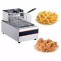 Imported Professional Stainless Steel 6 Liter Deep Fryer. 