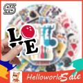 HelloWorld Graffiti Stickers Lovely Suitcase Laptop Water Bottle Graffiti Stickers. 