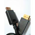 Branded DisplayPort cable , Heavy duty Gold Plated DP cable. 