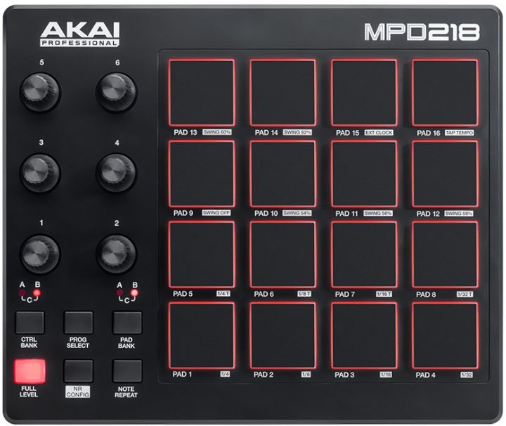Akai MPD 218 USB Pad Controller