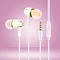 Glowing Handsfree with mic Glow In The Dark Universal 3.5mm Wired Noise Cancelling Stereo In-ear Earphones Luminous Neon Headset With Microphone Led Bass Stereo Earbuds luminous Night Lighting handfree For Phone MP3. 