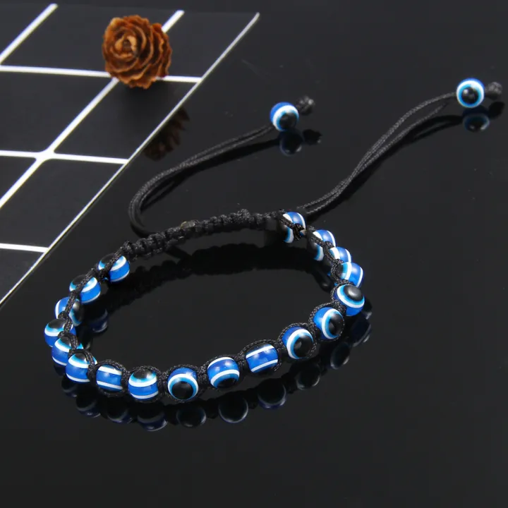 Wholesale%20Handmade%20Adjustable%20Rope%20Cord%20Thread%20Braided%20Bracelets%20Blue%20Resin%20Turkish%20Eye%20Amulet%20Nazar%20Bracelet%20For%20Men%20Women%20-%20Image%202
