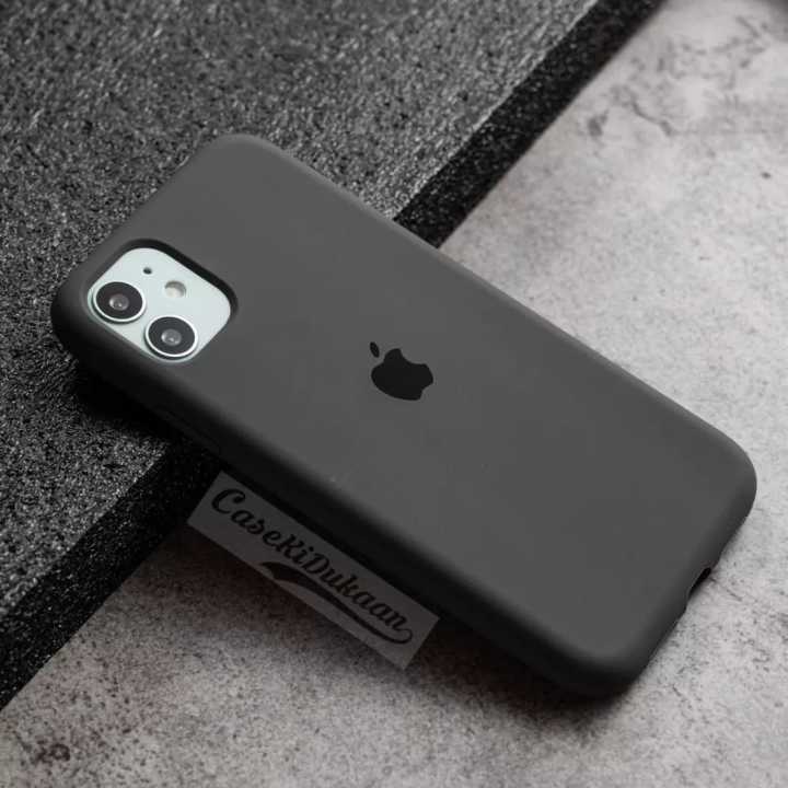 For IPhone 11 6.1 Silicone Case Official Soft silicone Back Cover