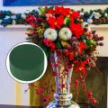 16 Pack DIY Flower Arrangement Kit Green Round Wet Floral Foam, Wedding Aisle Flowers, Party Decoration. 