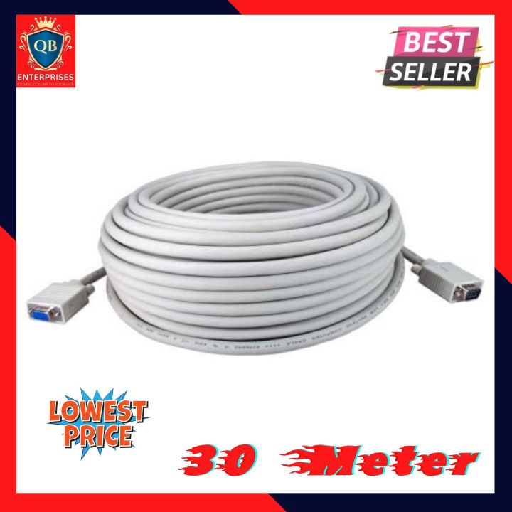 Vga%20Monitor%20Cable%20Male%20To%20Male%201080P%20High%20Resolution%20Cord%20For%20Pc%20Computer%2030%20Meters%20-%20Image%202