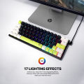 Fantech Mechanical Keyboard Atom 63 - (Mori Edition) and Atom 81 (Mizu Edition) RGB - 3 Pins Hot Swappable ---RED & BLUE SWITCHES. 