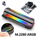 High-performance Heat Sink Rgb M.2 Ssd Heatsink Cooler for Nvme Solid State Drive 2280 Sync Compatible Pc Accessories Computer Heat Sink. 