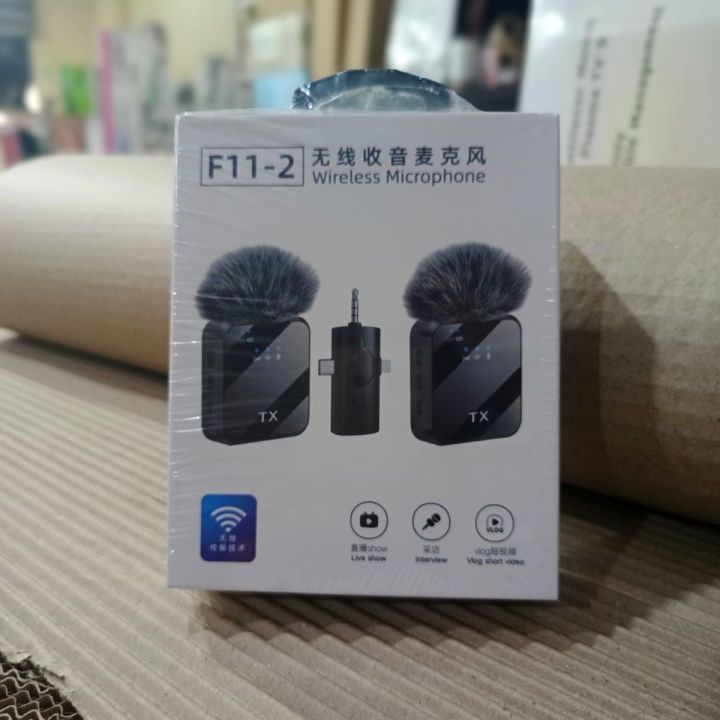 F11%202:1%20Wireless%20Microphone%20for%20iPhone,%20Android,%20and%20Camera%20-%20Image%207