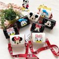 DisneyFashion Shoulder Bag with Mickey Mouse Cute Mini Crossbody Bag for Kid Purse Minnie Mickey Mouse Cartoon Girls Side Bags. 