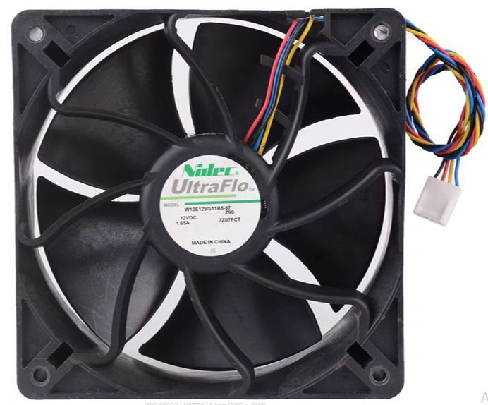 Computer Case Fan 1.65amp | NIDEC 1.65AMP FAN | 120mm 4Pin PWM PC Quiet ...