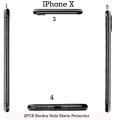 2Pcs Apple Iphone X Complete all Sides Border Matte Protector For Apple Iphone X. 