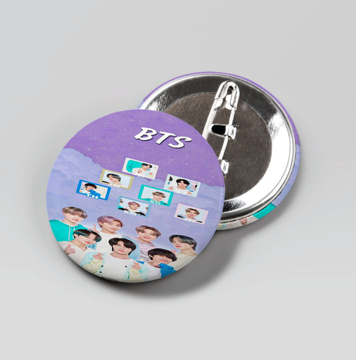 Custom Made BTS Amazing BTS Lover BTS School Button Badge | Daraz.pk