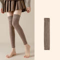 Autumn And Winter Thicked Leg Protector Sock Cover Leg Warmers Leg Cover Women Girls Long Socks. 