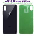 Apple IPhone XS Max Back Glass Replacement / Back Battery Cover Glass  , Back Panel for IPhone XS Max. 