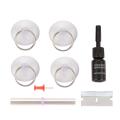 Car Auto Vehicle Glass Crack Repair Windshield Quick Repair Agent Tools Kit. 