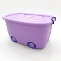 Aqua Wheel toy container - Storagre Box With Wheel Traveling Box Kitchen Vegetable Fruit Box-Ideal for Toy storage - kitchen storage Clothes etc Designed to fulfil storage needs with secure locks. 