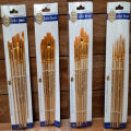 Professional Art Brush Set High Quality Nylon Best for Water Color, Oil, Acrylic Artist Paint Brush Set Art# SS - KS -as per selection- 1 Pkt - 609-005. 