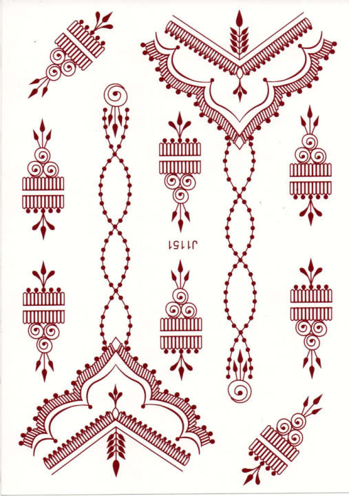 Fashion%20Stickers%20Temporary%20Water%20Proof%20Henna%20Tattoos/%20Mehndi%20Stickers%20-%20Image%205