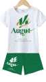 14 August Dress For Baby Boy Independence Day Dress Green And White Dress For Baby Boy. 