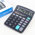 12 Digits Electronic Calculator Solar Calculator Dual Power Desktop Calculators. 