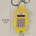 Mini Calculator Cute Fruit Keychain Bag Decoration Pendant Car Key Ring Jewelry Student Gift Kids Toy G5AE. 