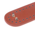 1Pc Long Bottom for Knitted Bag PU leather Bag Base Handmade Bottom With Holes Diy Crochet Bag Bottom accessories Cherry Super Store. 