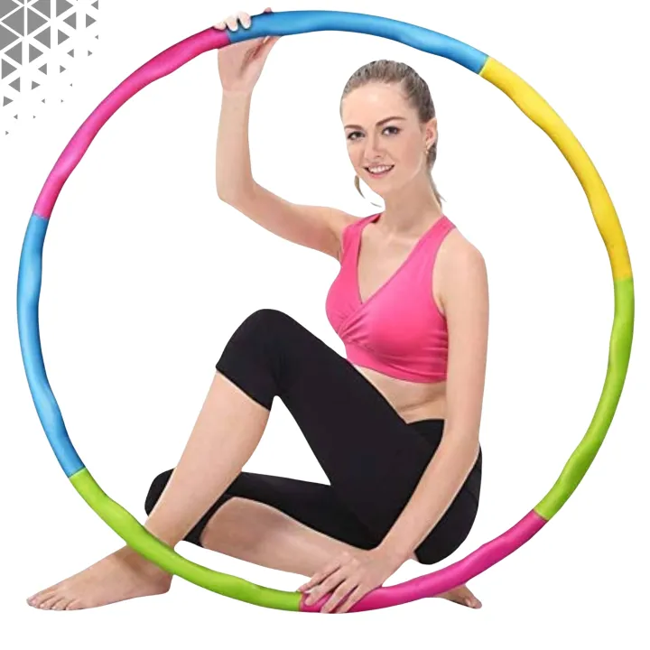 Hula%20Hoop%20Ring%20For%20Girls,%20Boys,%20Kids%20&%20Adults%20%7C%20Hula%20Hoop%20Weighted%20Abdominal%20Massage%20Fitness%20Exercise%20Playing%20Adjustable%20Twister%20Rings%20-%20Image%202