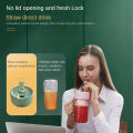 Electric Straw Juicer machine - USB chargeable juicer - Juicer Blender Machine - mini blender and juicer - straw-type juicer - juice Maker Machine - Wireless juicer for Traveling. 