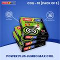 POWER PLUS JUMBO MAX COIL - 10 /BOX  [PACK OF 3]. 