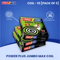 POWER PLUS JUMBO MAX COIL - 10 /BOX  [PACK OF 3]. 