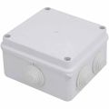 CCTV Waterproof 4x4 Inch PVC Box for Outdoor Camera Connections Waterproof Junction Box for CCTV Cameras. 