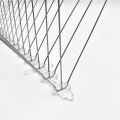Bird Spikes for Pigeons Small Birds Cat, 1 Feet Anti Bird Spikes Stainless Steel Bird Deterrent Spikes 10 Strips. 