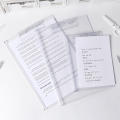 A4/A5 Acrylic File Folder Board Clipboard Document Organizer School Office Supplies. 
