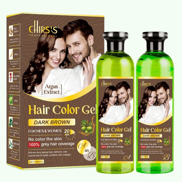 Chirs%20Dark%20Brown%20Professional%20Hair%20Color%20Gel%20For%20Men%20&%20Women%20With%20Argan%20Extract-%20500ml%20X%202%201000ml%20-%20Image%202