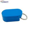 Aesthetic Pill Box Design Compact Magnetic Pill Box with Keyring Portable Pill Dispenser Case Compact Pill Organizer. 