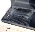 New Trolley Charcoal BBQ Barbecue Grill Patio Outdoor Garden Heating Heat Smoker – Black. 