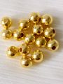 40grams of Premium Gold and Silver Spacer Beads for DIY Jewelry & Crafting, 8mm/5mm/3mm Sizes For DIY Jewelry Making, Dress Accessories, Crafts, and Home Décor. 