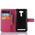 PU Leather Cover For Asus ZenFone 2 Laser ZE500KL Case Flip Magnetic Closure Stand Wallet Phone Casing. 