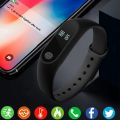 M2 Sports Smart Bracelet Men Women Smart Reminder Step Counting Bluetooth Heart Rate Fitness Tracker Smartwatch For Android IOS. 