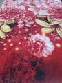 Double Bed Fleece Blankets mix color mix design. 