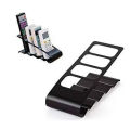TV Remote Control Holder with 4 Compartments, Creative Metal Remote Caddy/Box/Tray, Bedside Table Desk Storage Organizer in pakistan. 