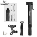 MeterMall Mini Bike Pump 80PSI Portable Bicycle Tire Pump With With Vehicle Mounting Bracket And 2pcs Mounting Screws For Schrader Valve/Presta Valve General Purpose. 