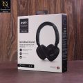 NIA Q6 Best  Quality Bluetooth Wireless Headphones On The Ear Headphones Quality Sound Extra Comfortable With Mic FM Radio SD Card Slot. 