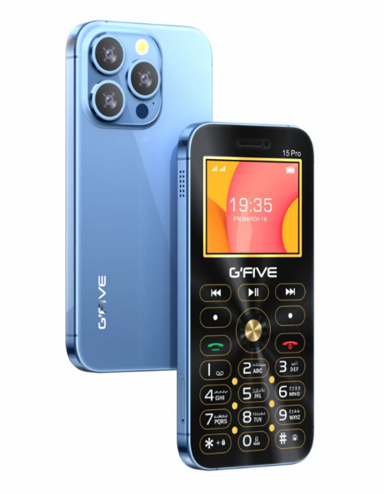 Gfive 15 Pro - 2..4'' Inch Screen Dual Sim PTA Approved 1 Year Official Brand Warranty
