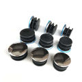 Stainless Steel Round Pipe Cap Plugs Furniture Leg Hole Cover 16/20/22/25/40/50mm. 