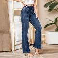 Bell Bottom Stylish High Quality Pants For Girls  (select only waist size). 