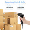 8500 2D WIRE CMOS HANDHELD BARCODE SCANNER (Plug and Play USB Cable). 